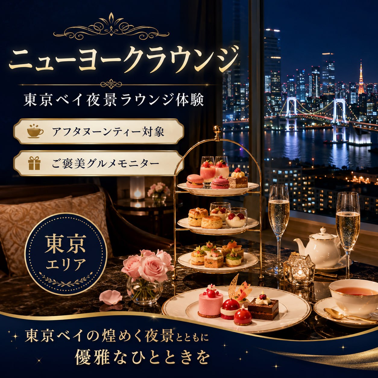 ニューヨークラウンジ by インターコンチネンタル 東京ベイ