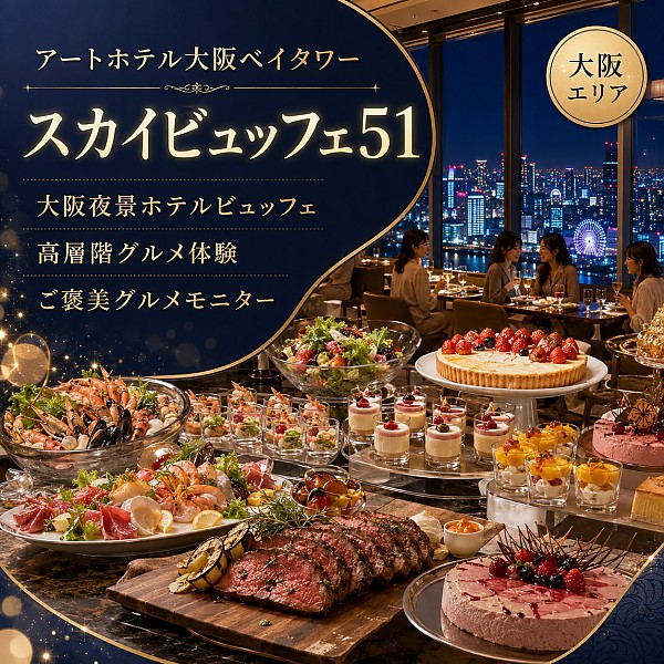 スカイビュッフェ51／アートホテル大阪ベイタワー