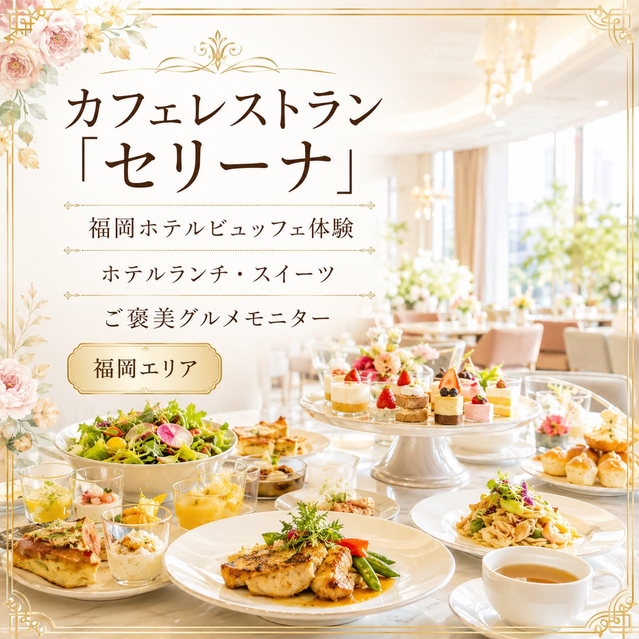 カフェレストラン「セリーナ」／ホテル日航福岡