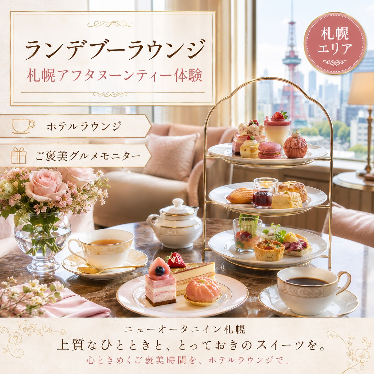 ランデブーラウンジ／ニューオータニイン札幌